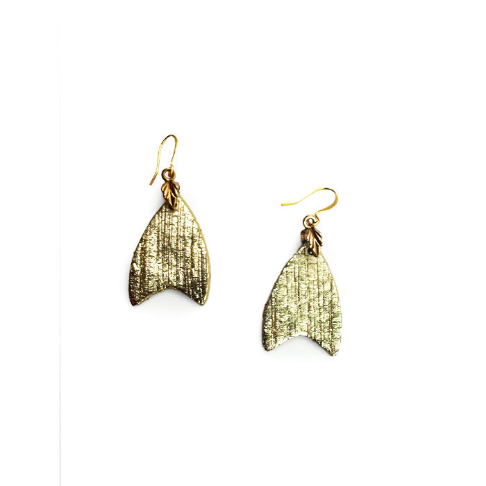🦋 Gilded Butterfly Wing Earrings