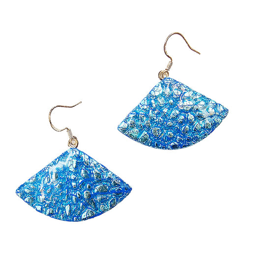 Shimmering Aqua Earrings