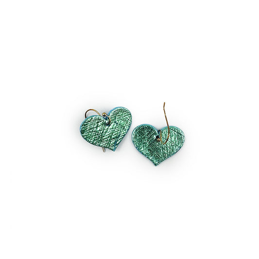 🩵 Ocean Heart Earrings