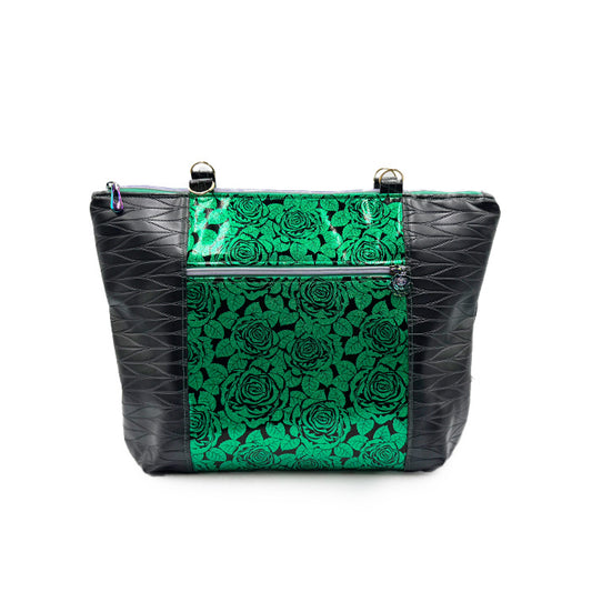 🌹 Emerald Rose Pelican Tote