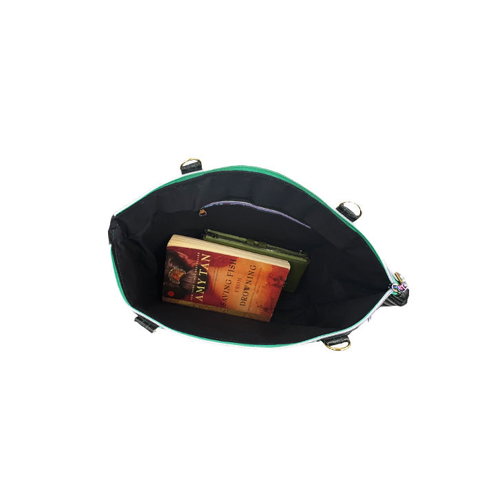 🌹 Emerald Rose Pelican Tote