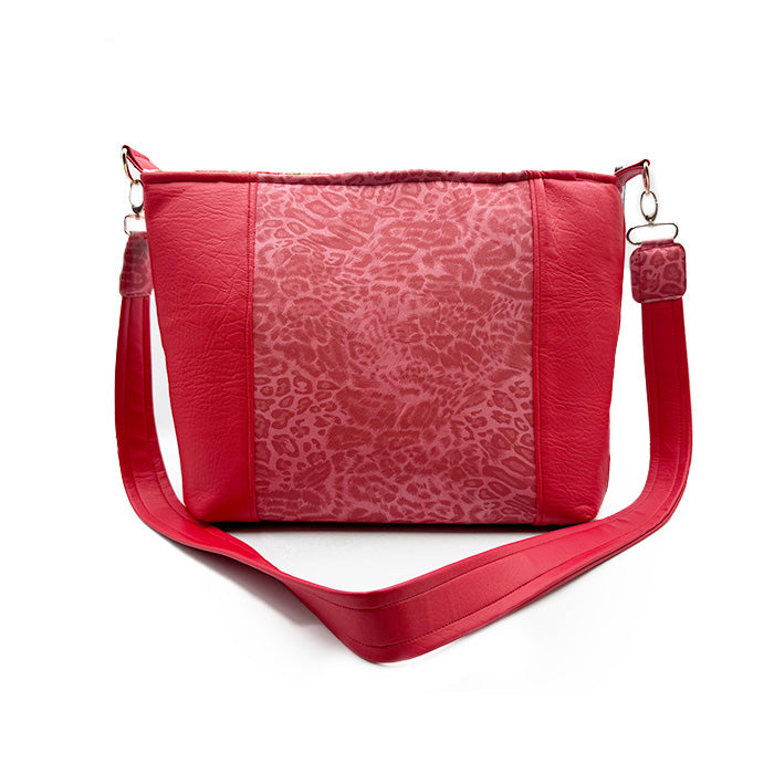 🐆 Red Leopard - Pelican Tote